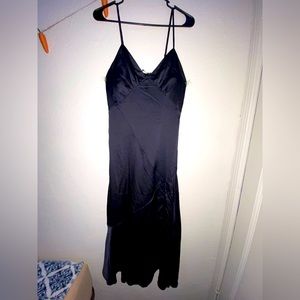 Navy Blue sexy slip dress